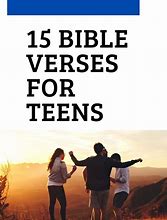 Image result for Scripture for Teenagers