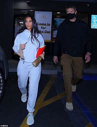 Image result for Kim Kardashian Green Adidas Tracksuit