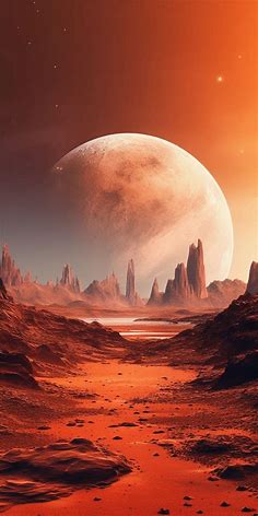 Titan surface before terraforming в 2023 г | Фоновые рисунки, Картинки галактики, Пейзажи