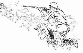 Image result for Hunting Drawings Black and White