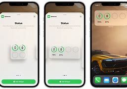 Image result for Battery Percentage Widget iPhone 12