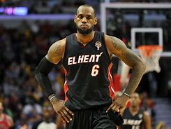 Image result for LeBron James Miami Heat Banner