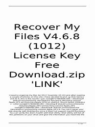 Image result for Recover My Files V4