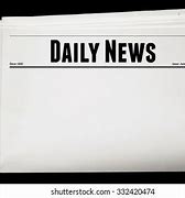 Image result for Blank Newspaper Breaking News