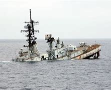 Image result for Navy Ship Sinking