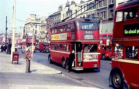 Image result for London Bus 1960