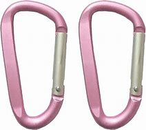 Image result for Aluminum Carabiner 2 in Spring Clip Hook