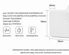 Image result for Dimensions Apple Charging Block