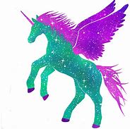 Image result for Unicorn with a Galaxy Mane