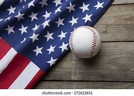Image result for Baseball American Flag Labor Day