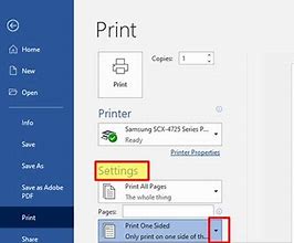 Image result for Print On Front and Back