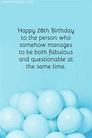 Image result for 28 Birthday