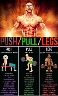 Image result for 3-Day Push Pull Workout