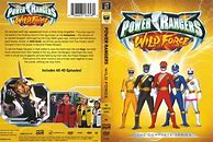 Image result for Power Rangers Wild Force DVD