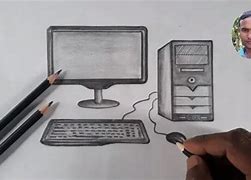 Image result for Computer Pencil Drawing with Name