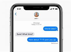 Image result for iPhone X Text Message