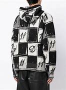 Image result for Gteal and Black Checkered Hoodie