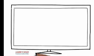 Image result for TV Flat Screen with People Drawing