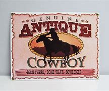 Image result for Vintage Western Signs
