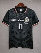 Image result for Black Mexico Soccer Jersey