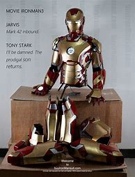 Image result for Iron Man Costume Statue