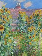 Image result for Claude Monet Sunflowers