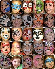 Image result for Character Face Paint