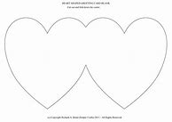 Image result for Heart Card Template