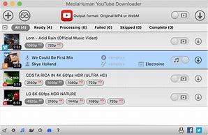 Image result for Mac YouTube Downloader Desktop Application Design