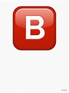 Image result for B iPhone Emoji