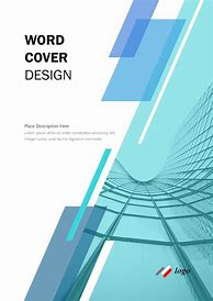 Image result for Microsoft Word Editable Cover Page