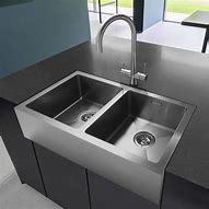 Image result for Double Basin Stainless Steel Sink