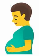 Image result for iPhone Pregnant Man Emoji