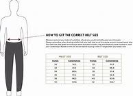 Image result for 34 Waist in Cm
