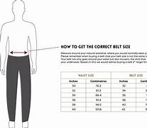 Image result for UK Waist Size Chart