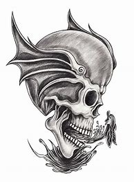 Image result for Skull Pencil Sketch