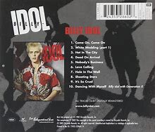 Image result for Billy Idol CD Covers