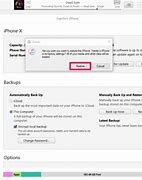 Image result for iTunes Restore Device