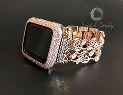 Image result for Silver Apple Watch with Rose Gold Band