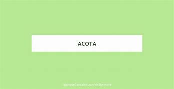 Image result for acota5