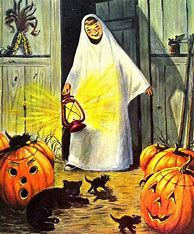 Image result for Vintage Halloween Ghost