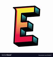 Image result for Letter E Picture with Design