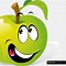 Image result for Not Round Apple Cartoon