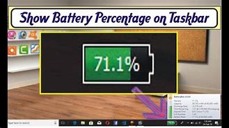 Image result for Battery Percentage On Screen Box