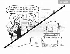 Image result for Robo Calls Cartoon