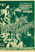 Image result for The Invisible Man 1933 Custom Poster