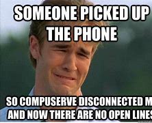 Image result for Disconnected Call Meme