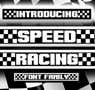 Image result for 7 Racing Font