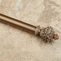 Image result for Unique Curtain Rod Finials