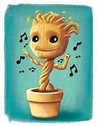 Image result for Baby Groot Head